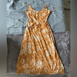 Floral Orange and Cream Joie Dress